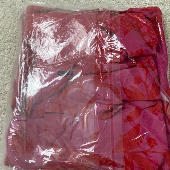 Sam Edelman Pink & Coral Ruffle Midi Dress Size 3x - Picture 6 of 12